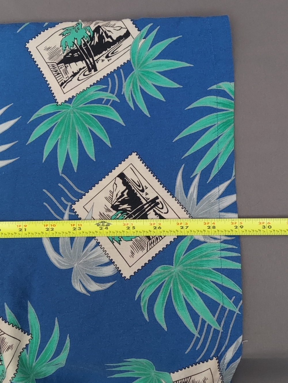 Cookie Street Honolulu Men's Size Medium Hawaiian Print Button Down Shirt - Picture 11 of 11